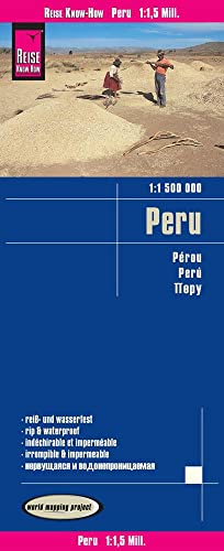 9783831772803: Per, mapa impermeable de carreteras. Escala 1:1.500.000. Reise Know-How.: world mapping project (Peru (1:1.500.000))