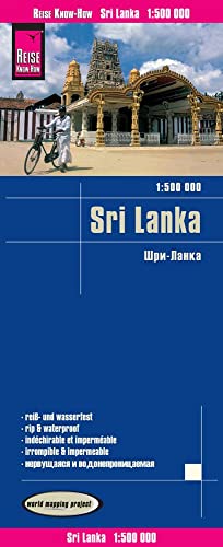 9783831772827: Sri Lanka, mapa de carreteras impermeable. Escala 1:500.000. Reise Know-How.: worldmappingproject (Sri Lanka (1:500.000))