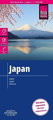 Reise Know-How Landkarte Japan (1:1.200.000): world mapping project [Map] Peter Rump, Reise Know-...