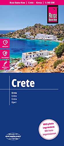 Beispielbild fr Reise Know-How Landkarte Kreta (1:140.000): world mapping project zum Verkauf von medimops