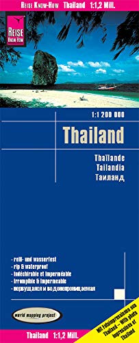 Beispielbild fr Reise Know-How Landkarte Thailand (1:1.200.000): world mapping project zum Verkauf von medimops