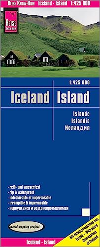 Beispielbild fr Reise Know-How Landkarte Island (1:425.000): world mapping project zum Verkauf von medimops