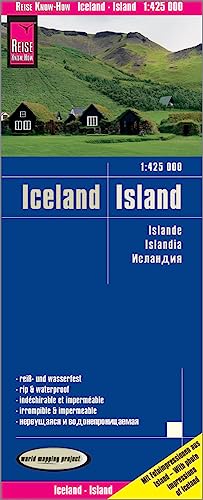9783831773022: Islandia, mapa impermeable de carreteras. Escala 1:425.000. Reise Know-How. (Iceland (1:425.000))