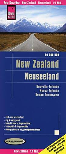 Reise Know-How Landkarte Neuseeland / New Zealand (1:1.000.000): world mapping project [Map] Pete...