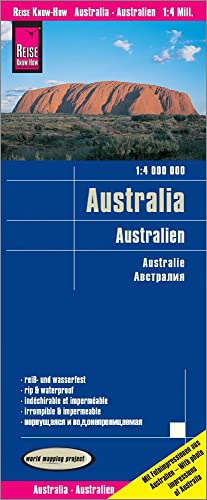 9783831773367: Australia, mapa impermeable de carreteras. Escala :4.000.000 impermeable. Reise Know-How.: rei- und wasserfest (world mapping project) (Australia (1:4.000.000))