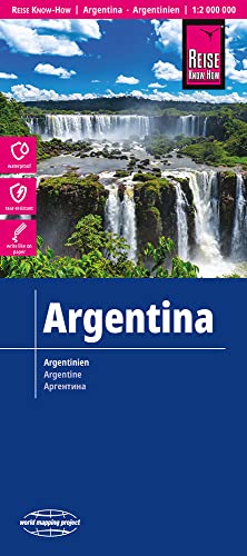 Beispielbild fr Reise Know-How Landkarte Argentinien (1:2.000.000): world mapping project zum Verkauf von medimops