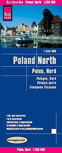 Reise Know-How Landkarte Polen, Nord / Poland, North (1:350.000)