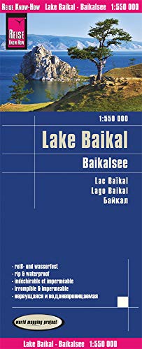 9783831773916: Lago Baikal, mapa impermeable de carreteras. Escala 1:550.000. Reise Know-How.: rei- und wasserfest (world mapping project) (Lake Baikal (1:550.000))