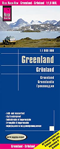 9783831774180: Groenlandia 1: 1.900.000 impermeable: rei- und wasserfest (world mapping project) (Greenland (1:1.900.000))