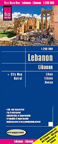 9783831774197: Libano 1:200.000 impermeable: world mapping project (Lebanon (1:200.000))