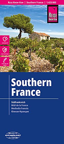 Stock image for Reise Know-How Landkarte Sdfrankreich / Southern France (1:425.000) for sale by GreatBookPrices