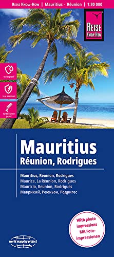 9783831774470: Mauritius, Reunion, Rodrigues (1:90.000): rei- und wasserfest (world mapping project)