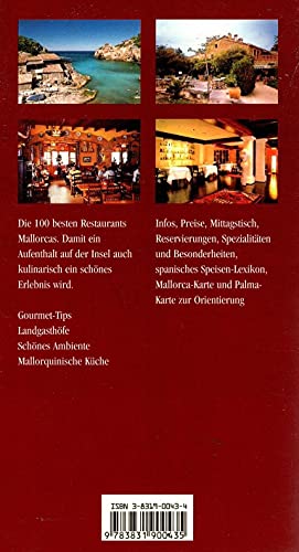 Stock image for Mallorca, Die 100 besten Restaurants und Landgasthfe for sale by medimops