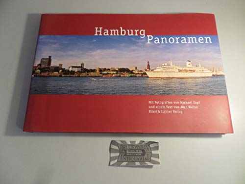Hamburg-Panoramen. mit Fotogr. von und einem Text von Jörn Walter. [Übers.: Paul Bewicke]