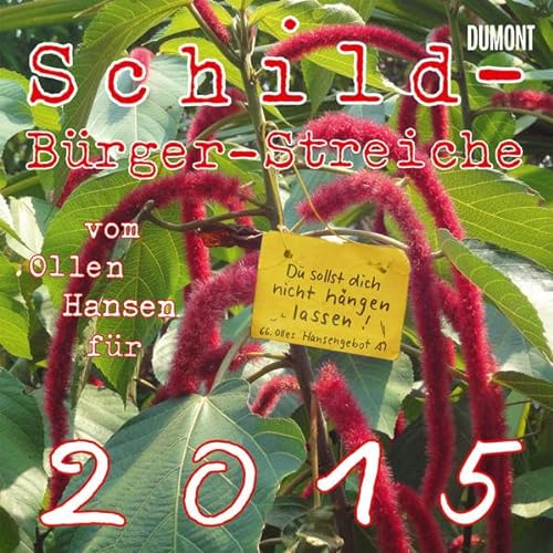 9783832028503: Schild-Brger-Streiche - Kalender 2015