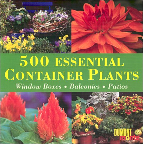 9783832070922: 500 Essential Container Plants: Window Boxes, Balconies and Patios