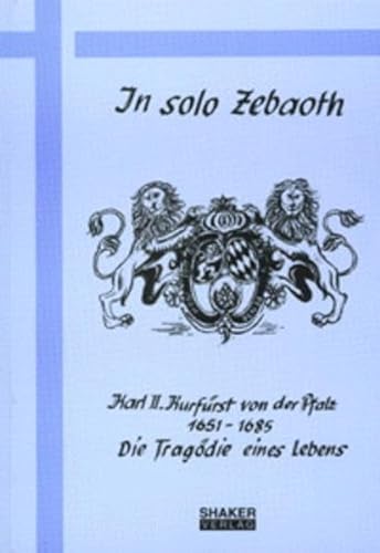 9783832201296: Paetzer, W: Karl II. Kurfrst von der Pfalz 1651-1685
