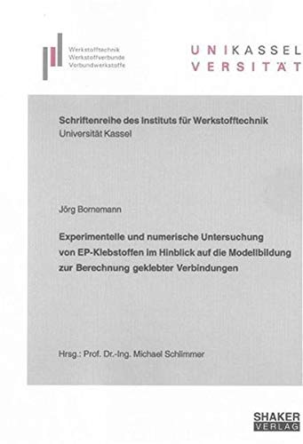 9783832230876: Bornemann, J: Experimentelle und numerische Untersuchung von