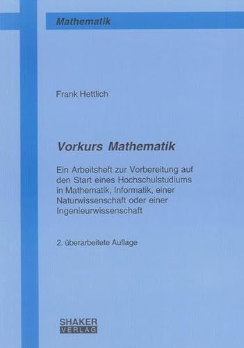 Stock image for Vorkurs Mathematik for sale by medimops