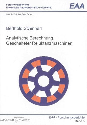 9783832284114: Analytische Berechnung Geschalteter Reluktanzmaschinen