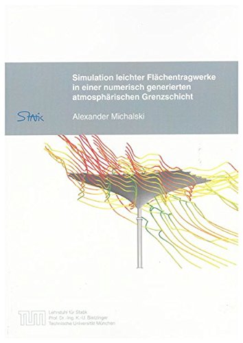 9783832293178: Simulation leichter Flchentragwerke in einer numerisch generierten atmosphrischen Grenzschicht