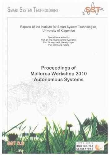 9783832295141: Proceedings of Mallorca Workshop 2010 - Autonomous Systems
