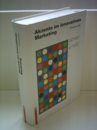 9783832303891: Akzente im innovativen Marketing