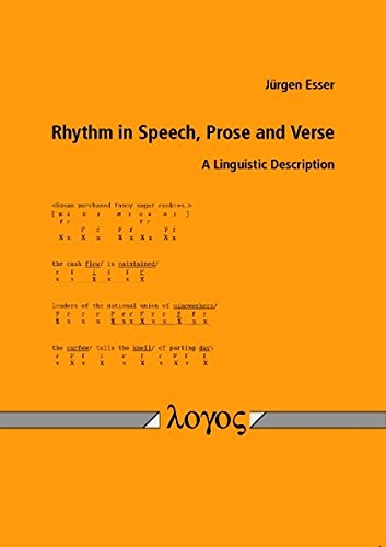 Stock image for Rhythm in Speech, Prose and Verse (Paperback) for sale by CitiRetail