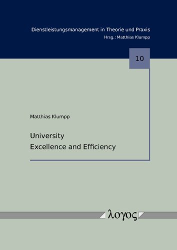 Immagine dell'editore per University Excellence and Efficiency venduto da ISD LLC