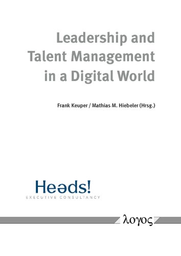 Stock image for Leadership and Talent Management in a Digital World for sale by medimops