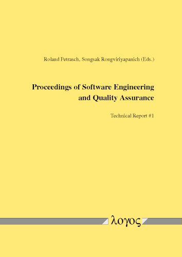 Beispielbild fr Proceedings of Software Engineering and Quality Assurance zum Verkauf von ISD LLC