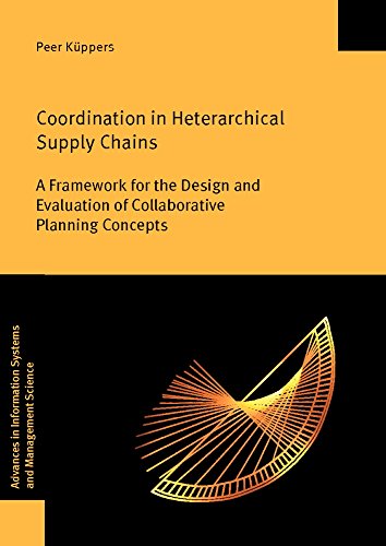 9783832535858: Coordination in Heterarchical Supply Chains: A Framework for the Design and Evaluation of Collaborative Planning Concepts: 51 (Advances in Information Systems and Management Science)