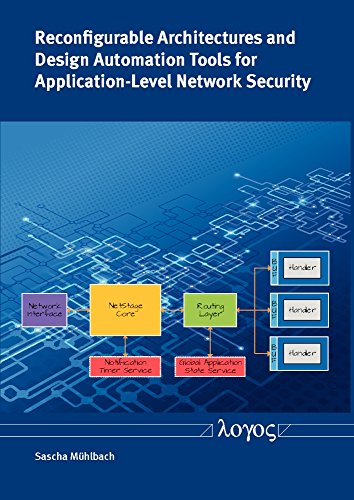 9783832539559: Reconfigurable Architectures and Design Automation Tools for Application-Level Network Security