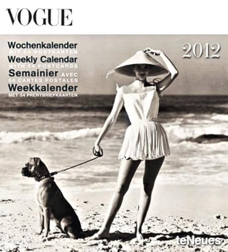 9783832752873: 2012 Vogue Photography Weekly Postcard Calendar