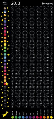 9783832760397: Der Springende Punkt Adventskalender 2013