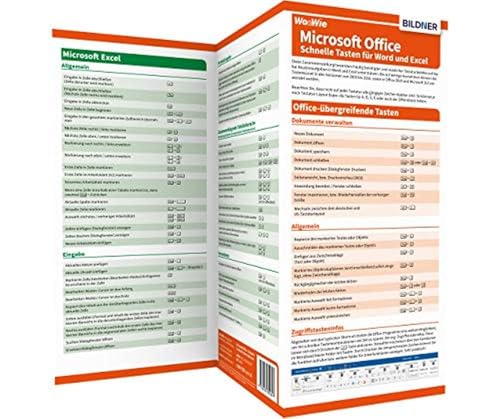 Imagen de archivo de Wo & Wie: Microsoft-Office - Schnelle Tasten fr Word und Excel -Language: german a la venta por GreatBookPrices