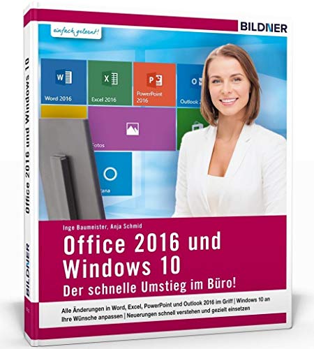 Imagen de archivo de Office 2016 und Windows 10: Der schnelle Umstieg im Bro a la venta por medimops