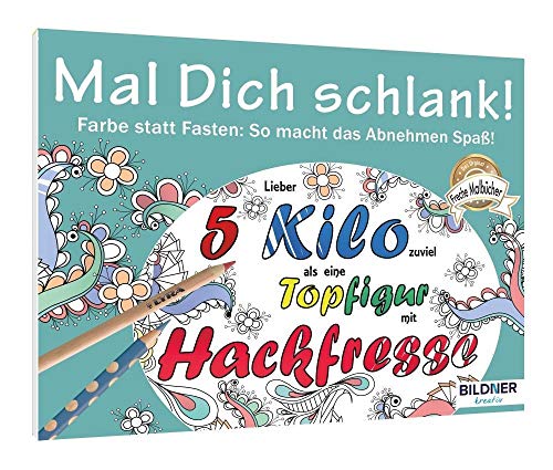 Imagen de archivo de Malbuch fr Erwachsene: Mal dich schlank! -Language: german a la venta por GreatBookPrices