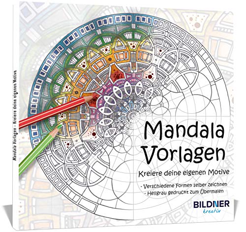 Imagen de archivo de Mandala Vorlagen - kreiere deine eigenen Motive -Language: german a la venta por GreatBookPrices