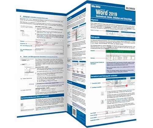 Imagen de archivo de Wo&Wie: Word 2019 Seriendruck -Language: german a la venta por GreatBookPrices