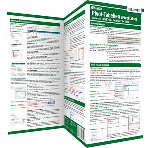 Imagen de archivo de Pivot-Tabellen (PivotTable) Microsoft Excel 365 / Excel 2019 - 2021 a la venta por GreatBookPrices