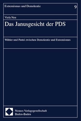 Das Janusgesicht der PDS (9783832904876) by Viola Neu