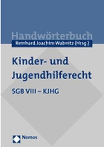 Imagen de archivo de Kinder- und Jugendhilferecht. SGB VIII - KJHG a la venta por medimops