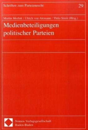 Stock image for Medienbeteiligungen politischer Parteien for sale by medimops
