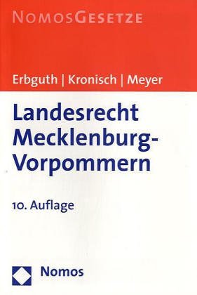 Imagen de archivo de Landesrecht Mecklenburg-Vorpommern 2004 a la venta por medimops