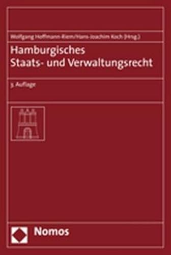 Imagen de archivo de Hamburgisches Staats- und Verwaltungsrecht HambStVwR a la venta por medimops