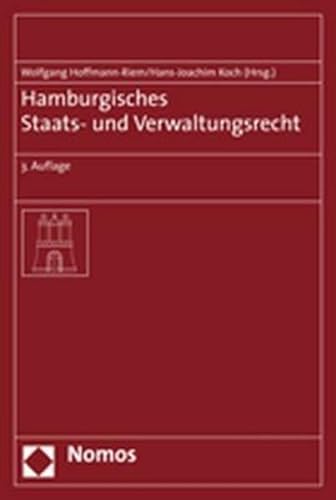 Stock image for Hamburgisches Staats- und Verwaltungsrecht HambStVwR for sale by medimops