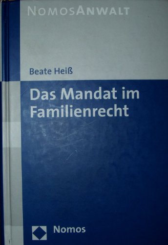 Beispielbild fr Das Mandat im Familienrecht Handbuch zum Verkauf von Buchpark