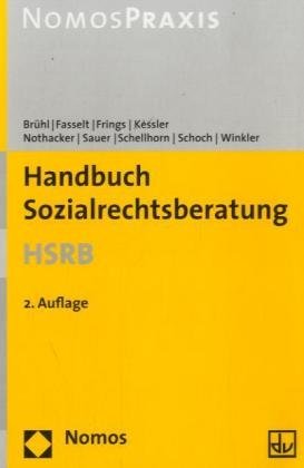 Imagen de archivo de Handbuch Sozialrechtsberatung - HRSB a la venta por Buchpark