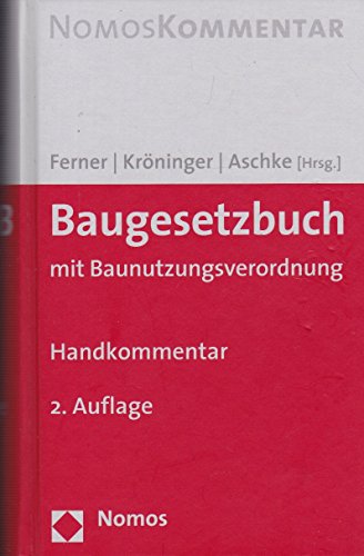 Stock image for Baugesetzbuch mit Baunutzungsverordnung for sale by Buchpark